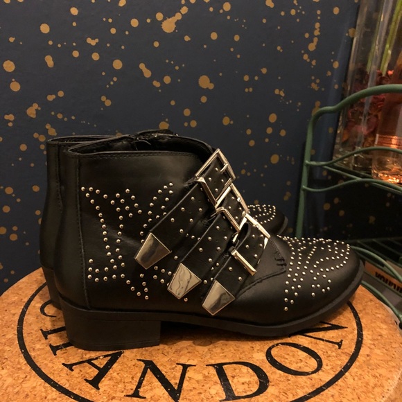 The truffle collection stud booties 🖤 - Picture 2 of 7